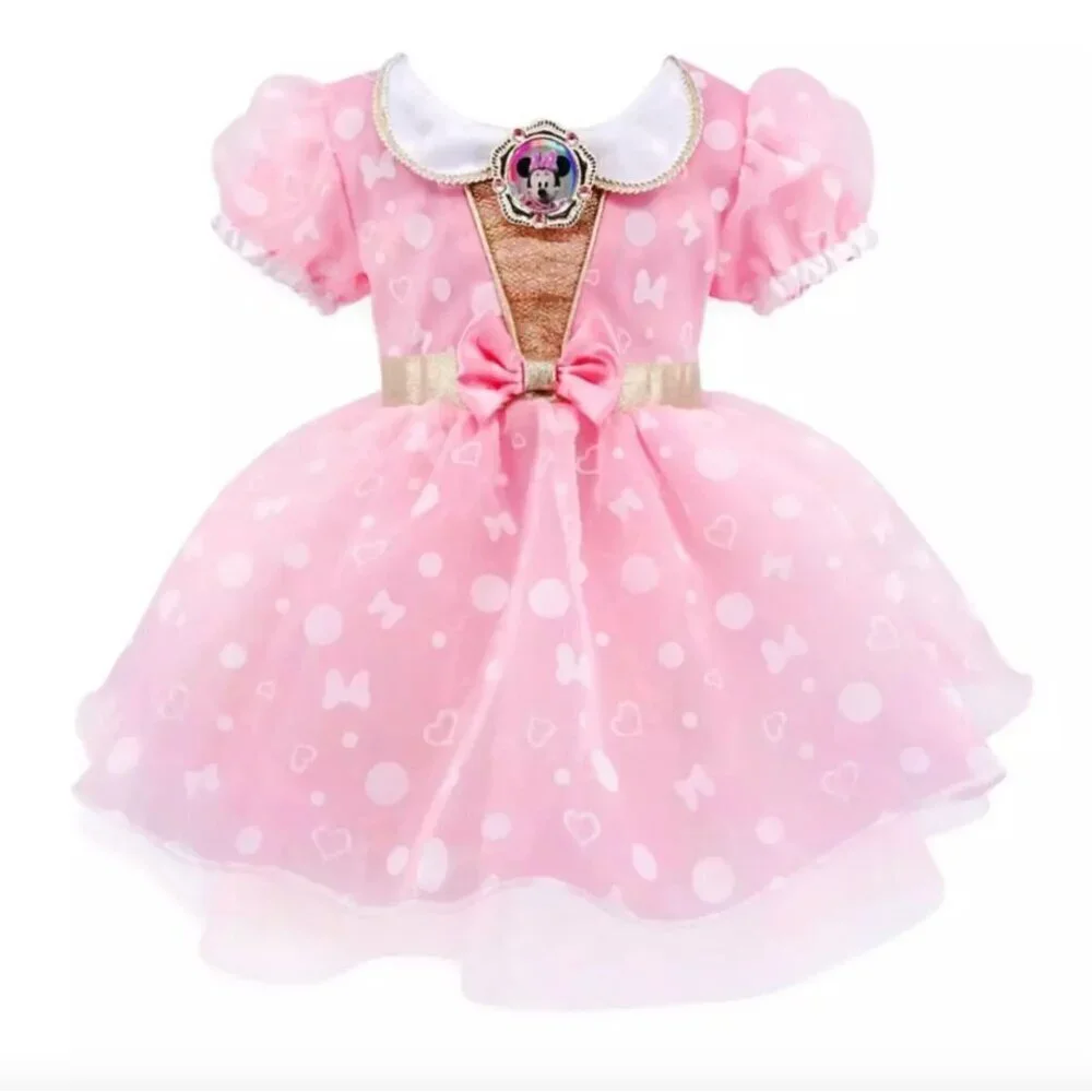 Disney Store Minnie Mouse Pink Halloween Dress Up Costume Baby Size 3-6 Months
